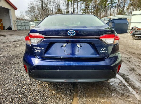 JTDBDMHE6S3023434 2025 TOYOTA COROLLA Blue Vista trasera
