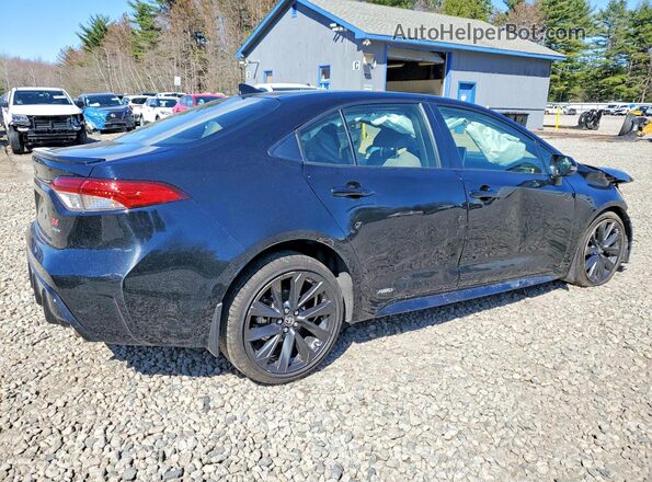 JTDBDMHE6SJ013420 2025 TOYOTA COROLLA Black უკანა მარჯვენა