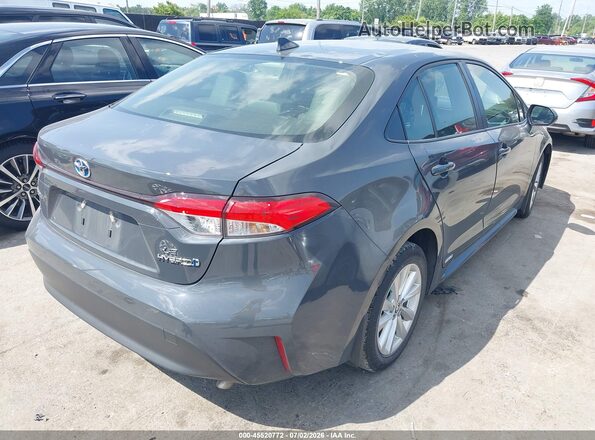 JTDBDMHE7P3006777 2023 TOYOTA COROLLA Серый Задняя правая четверть