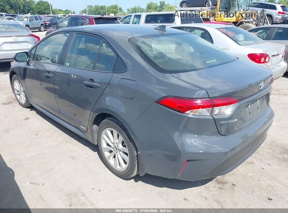 JTDBDMHE7P3006777 2023 TOYOTA COROLLA Серый Задняя левая четверть