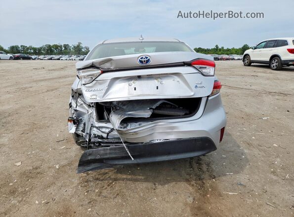 JTDBDMHE7S3020414 2025 TOYOTA COROLLA Silver Вид ззаду