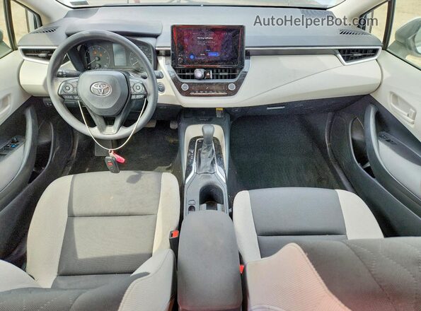 JTDBDMHE7S3020414 2025 TOYOTA COROLLA Silver Вид панелі приладів