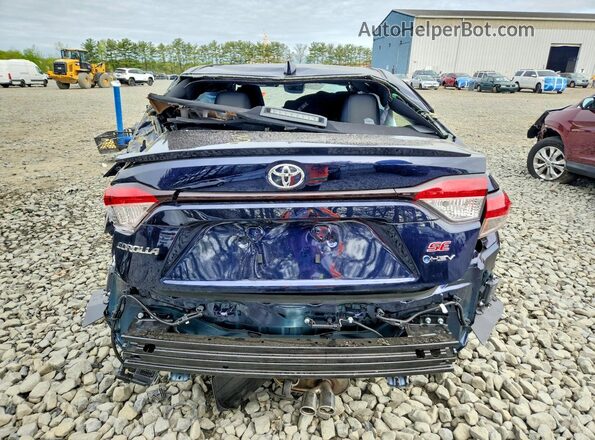 JTDBDMHE7T3032922 2026 TOYOTA COROLLA Blue Widok z tyłu