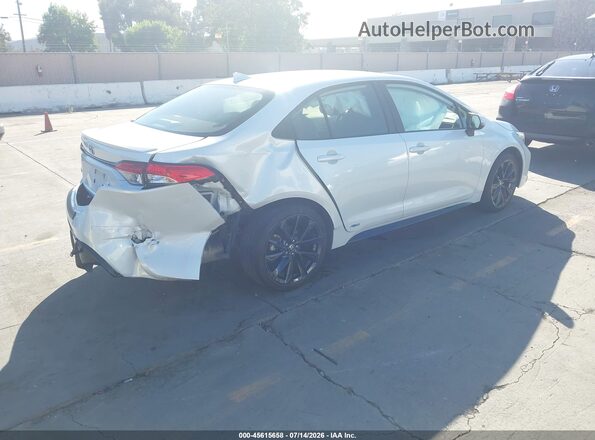 JTDBDMHE8RJ008794 2024 TOYOTA COROLLA White Trasero derecho