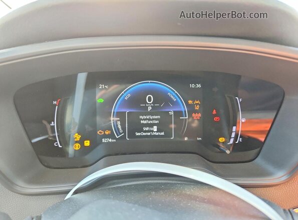 JTDBDMHE8S3023712 2025 TOYOTA COROLLA Серебряный Вид щитка приборов