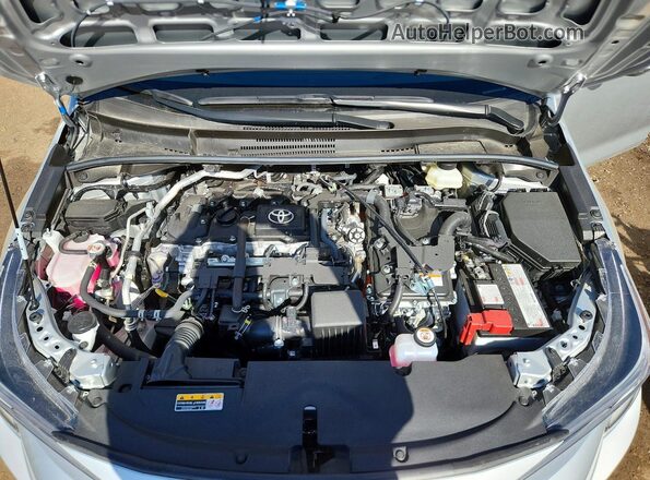 JTDBDMHE8S3023712 2025 TOYOTA COROLLA Серебряный Вид задней части салона