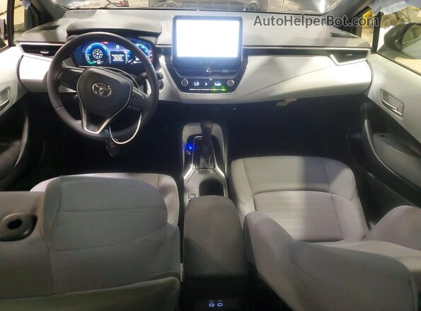 JTDBDMHE8T3029849 2026 TOYOTA COROLLA Gray Dashboard view