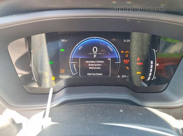JTDBDMHE8T3030645 2026 TOYOTA COROLLA Gray Vista del cuadro de instrumentos