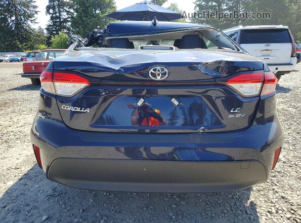 JTDBDMHE9T3033859 2026 TOYOTA COROLLA Blue Rear view