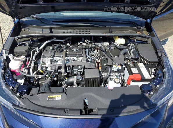 JTDBDMHE9T3033859 2026 TOYOTA COROLLA Blue Rear interior view