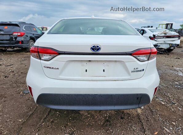 JTDBDMHEXP3000990 2023 TOYOTA COROLLA White Vista trasera