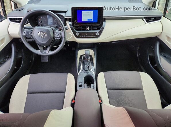JTDBDMHEXP3000990 2023 TOYOTA COROLLA White Vista del salpicadero