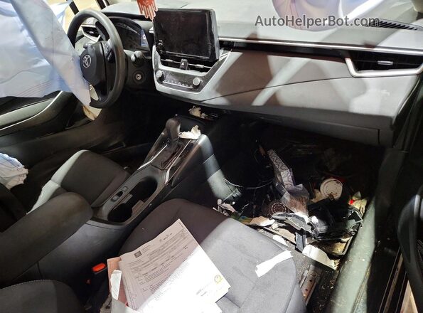 JTDBDMHEXR3013483 2024 TOYOTA COROLLA Gray Առջևի վահանակի տեսք