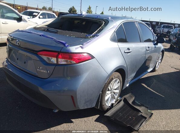 JTDBDMHEXRJ010109 2024 TOYOTA COROLLA Blue Trasero derecho
