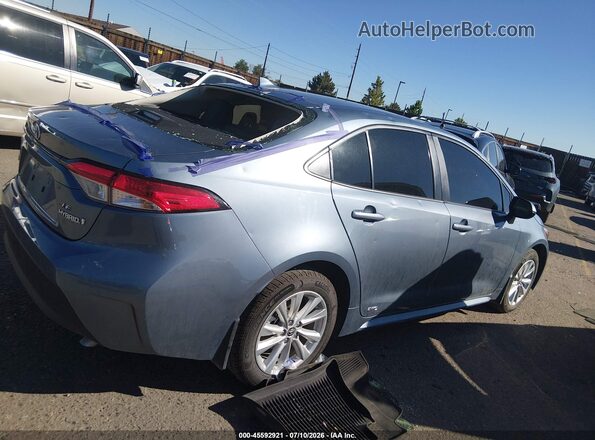 JTDBDMHEXRJ010109 2024 TOYOTA COROLLA Blue Vista interior trasera