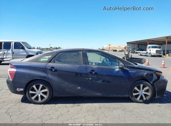 JTDBVRBD0HA003629 2017 TOYOTA MIRAI Blue Rear interior view