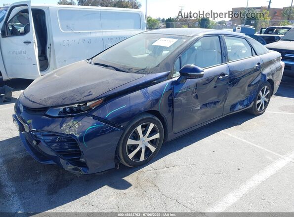 JTDBVRBD1HA003218 2017 TOYOTA MIRAI Blue Front left