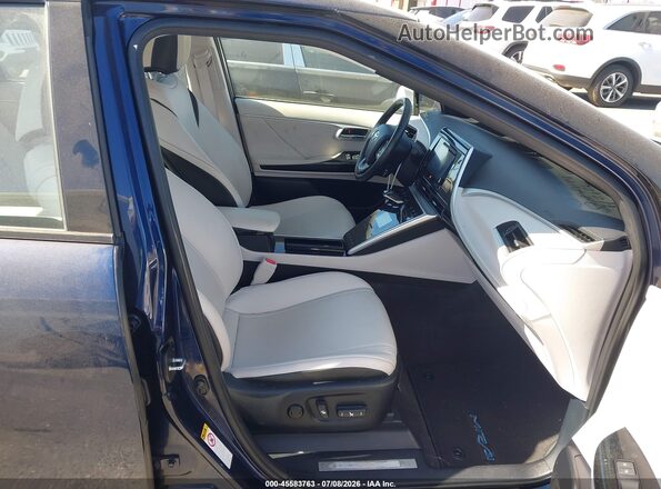 JTDBVRBD1HA003218 2017 TOYOTA MIRAI Blue Front interior view
