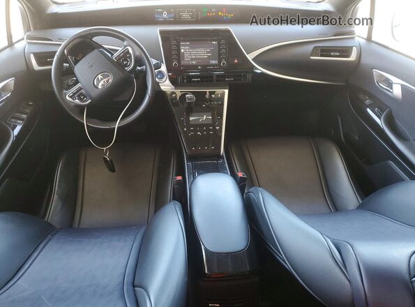 JTDBVRBD1KA005624 2019 TOYOTA MIRAI White Առջևի վահանակի տեսք
