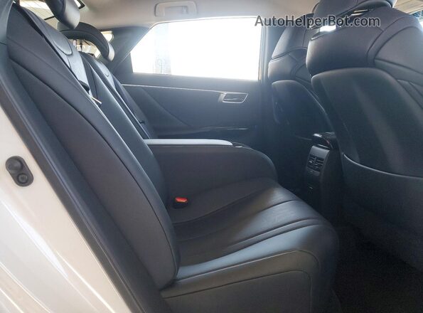 JTDBVRBD1KA005624 2019 TOYOTA MIRAI White Հետևի նստատեղերի տեսք
