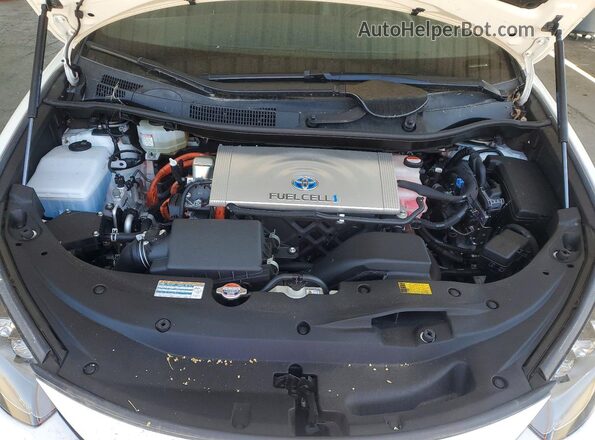 JTDBVRBD1KA005624 2019 TOYOTA MIRAI White Սալոնի հետևի տեսք