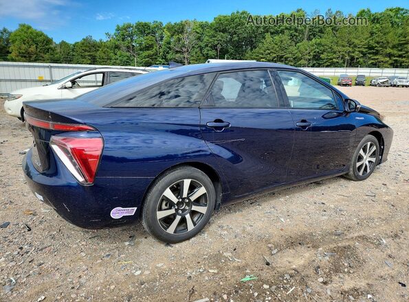 JTDBVRBD2KA006023 2019 TOYOTA MIRAI Blue Tył prawy