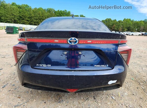 JTDBVRBD2KA006023 2019 TOYOTA MIRAI Blue Widok z tyłu