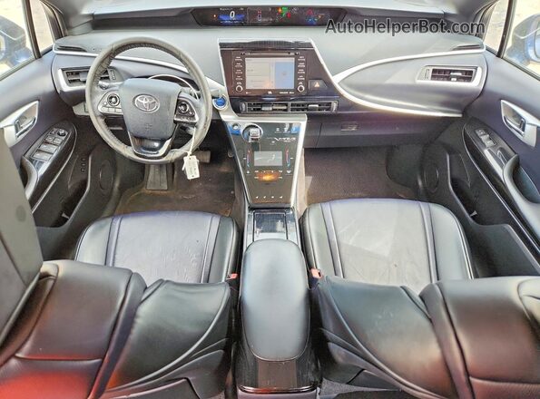 JTDBVRBD2KA006023 2019 TOYOTA MIRAI Blue Widok deski rozdzielczej