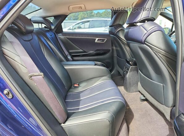 JTDBVRBD2KA006023 2019 TOYOTA MIRAI Blue Widok tylnych siedzeń