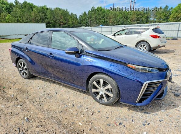 JTDBVRBD2KA006023 2019 TOYOTA MIRAI Blue Przód prawy