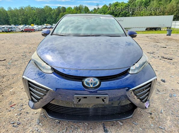 JTDBVRBD2KA006023 2019 TOYOTA MIRAI Blue Widok z przodu