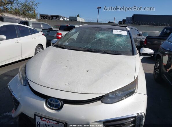 JTDBVRBD3HA001437 2017 TOYOTA MIRAI White Widok zestawu wskaźników