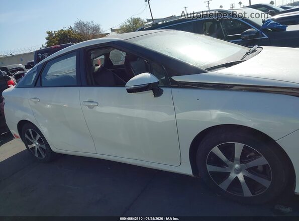 JTDBVRBD3HA001437 2017 TOYOTA MIRAI White Widok wnętrza z tyłu