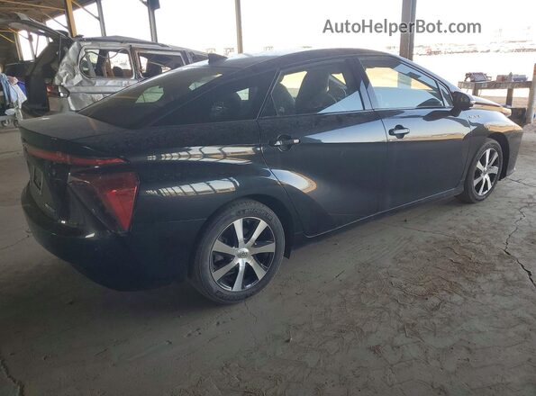 JTDBVRBD3LA007974 2020 TOYOTA MIRAI Black უკანა მარჯვენა