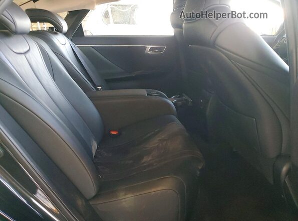 JTDBVRBD3LA007974 2020 TOYOTA MIRAI Black უკანა სავარძლების ხედი