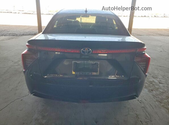 JTDBVRBD3LA007974 2020 TOYOTA MIRAI Black უკანა ხედი