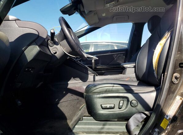 JTDBVRBD3LA007974 2020 TOYOTA MIRAI Black Вид салону спереду