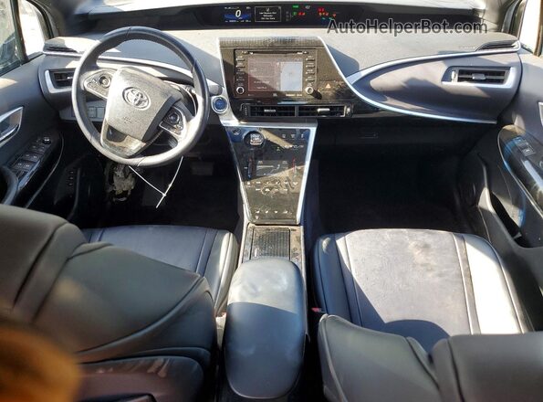 JTDBVRBD3LA007974 2020 TOYOTA MIRAI Black Вид панелі приладів
