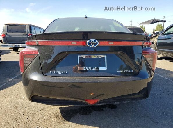 JTDBVRBD3LA007974 2020 TOYOTA MIRAI Black Вид ззаду