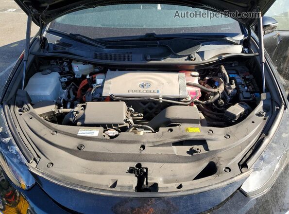 JTDBVRBD3LA007974 2020 TOYOTA MIRAI Black Вид задньої частини салону