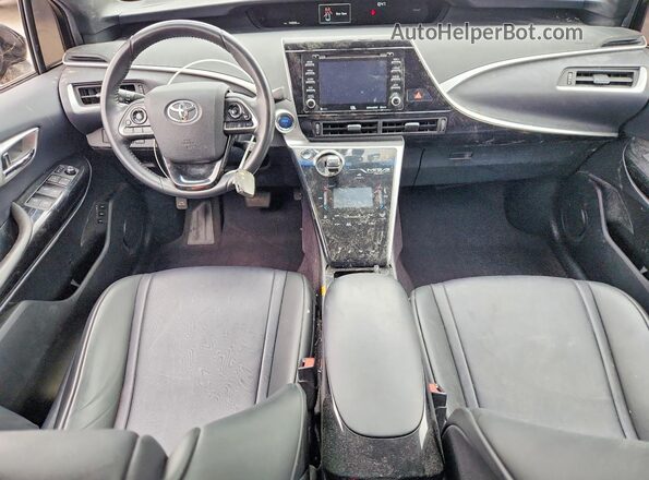 JTDBVRBD4JA005096 2018 TOYOTA MIRAI Black Вид панелі приладів