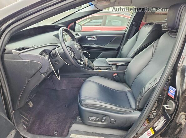 JTDBVRBD4JA005096 2018 TOYOTA MIRAI Black Вид салону спереду