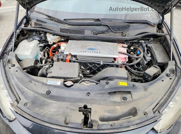 JTDBVRBD4JA005096 2018 TOYOTA MIRAI Black Вид задньої частини салону