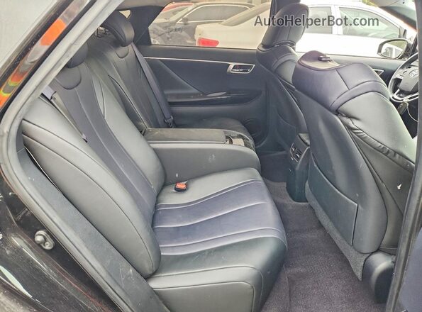 JTDBVRBD4JA005096 2018 TOYOTA MIRAI Black Вид задніх сидінь