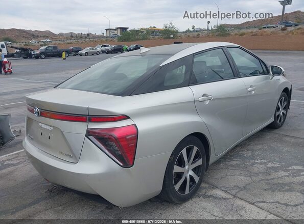 JTDBVRBD4JA005230 2018 TOYOTA MIRAI Silver Հետևի աջ