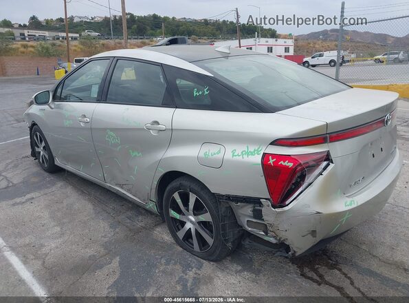 JTDBVRBD4JA005230 2018 TOYOTA MIRAI Silver Հետևի ձախ