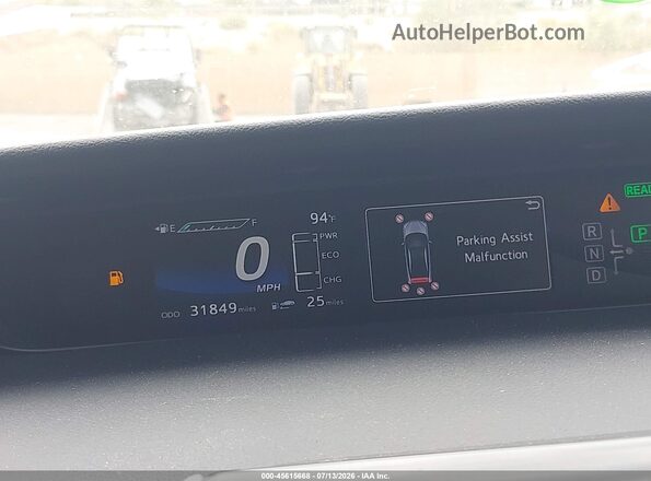 JTDBVRBD4JA005230 2018 TOYOTA MIRAI Silver Հետևի նստատեղերի տեսք