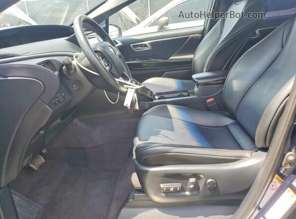 JTDBVRBD5JA005317 2018 TOYOTA MIRAI Blue Вид салону спереду