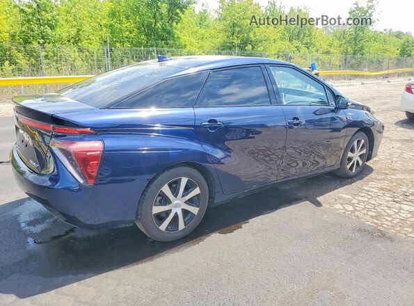 JTDBVRBD5JA005317 2018 TOYOTA MIRAI Blue Задня права чверть