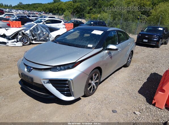 JTDBVRBD5KA007392 2019 TOYOTA MIRAI Silver Передня ліва чверть